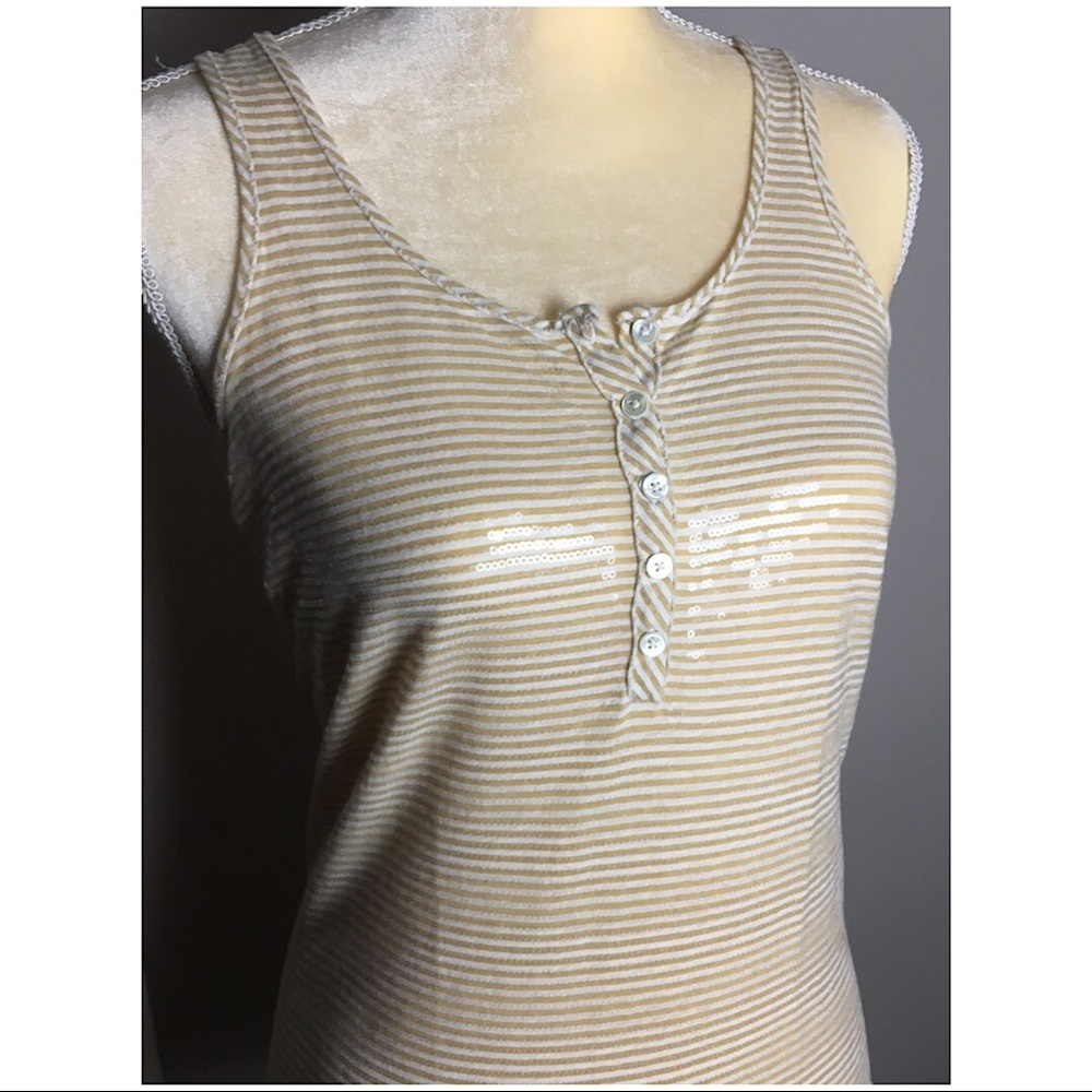 J Crew Sequence Tank Top